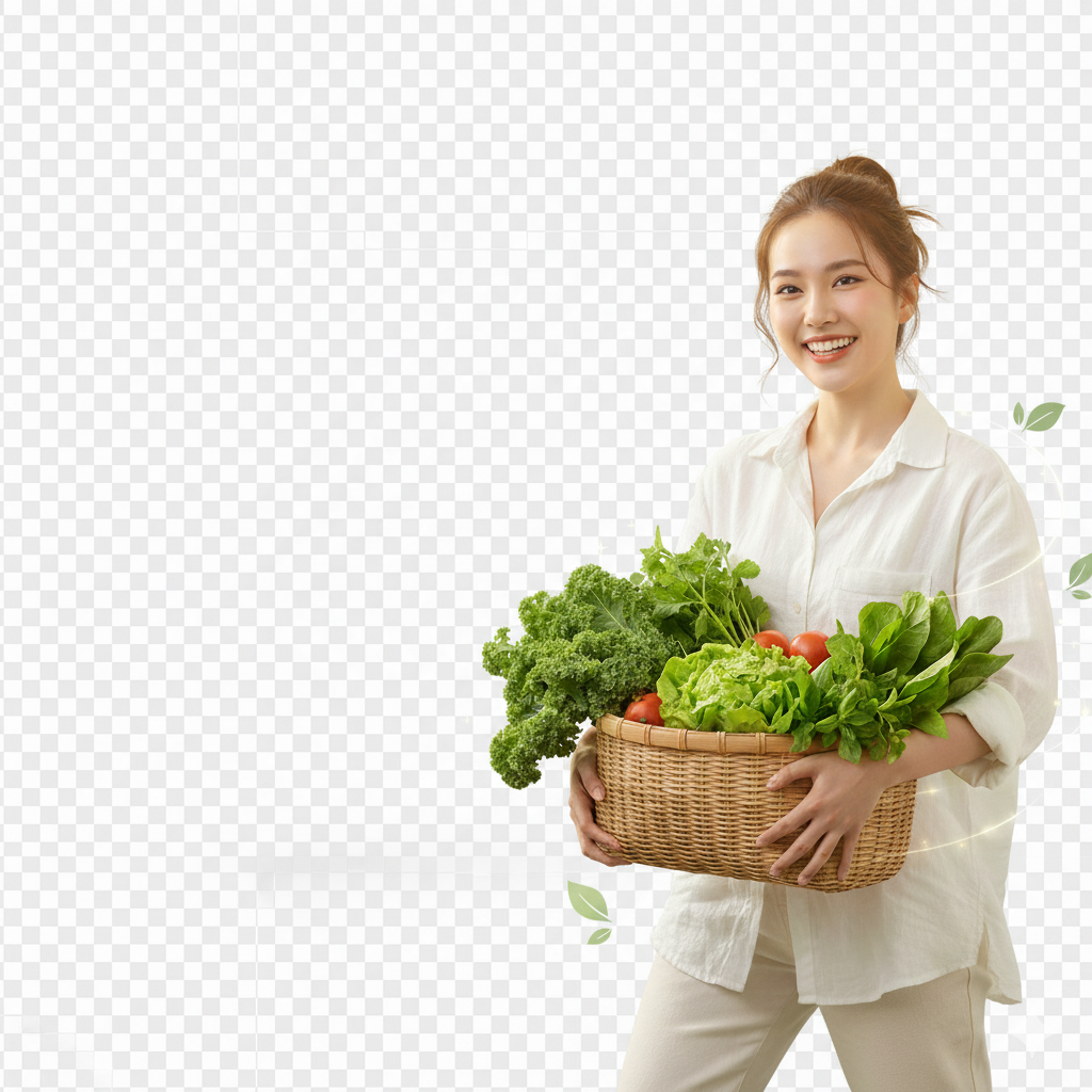 Rau tươi ngon giao tận nhà